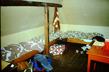 Køjepladser på Asnæslejren